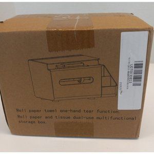 Multifunctional Storage Box for Small Paper Towels, Roll Paper & Tissues NEW